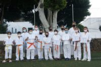 La Escuela Municipal de Karate de Haría participa en el examen para cinturón negro convocado por la Federación Canaria de Karate