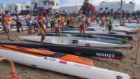 Haría acoge la salida del primer campeonato mundial de Kayak del Mar que se celebra en Lanzarote