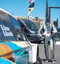 El Ayuntamiento felicita al copiloto Ariday Bonilla por su participación en el Rallye Isla de los Volcanes