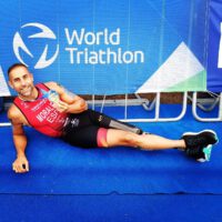 Lionel Morales gana el oro en la Copa del Mundo de Paratriatlón A Coruña 2022