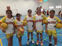 El Pabellón Municipal de Haría, sede de la concentración de las selecciones de minibasket de Lanzarote