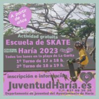 Vuelve la Escuela de Skate de Haría