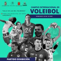 Club Voleibol Guenia organiza el II Campus de Voleibol Internacional Haría Valle de la Mil Palmeras