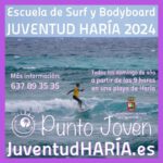 Escuela de Surf y Bodyboard Juventud Haría 2024