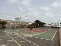 Nuevas porterías y canastas en La Garita y Órzola